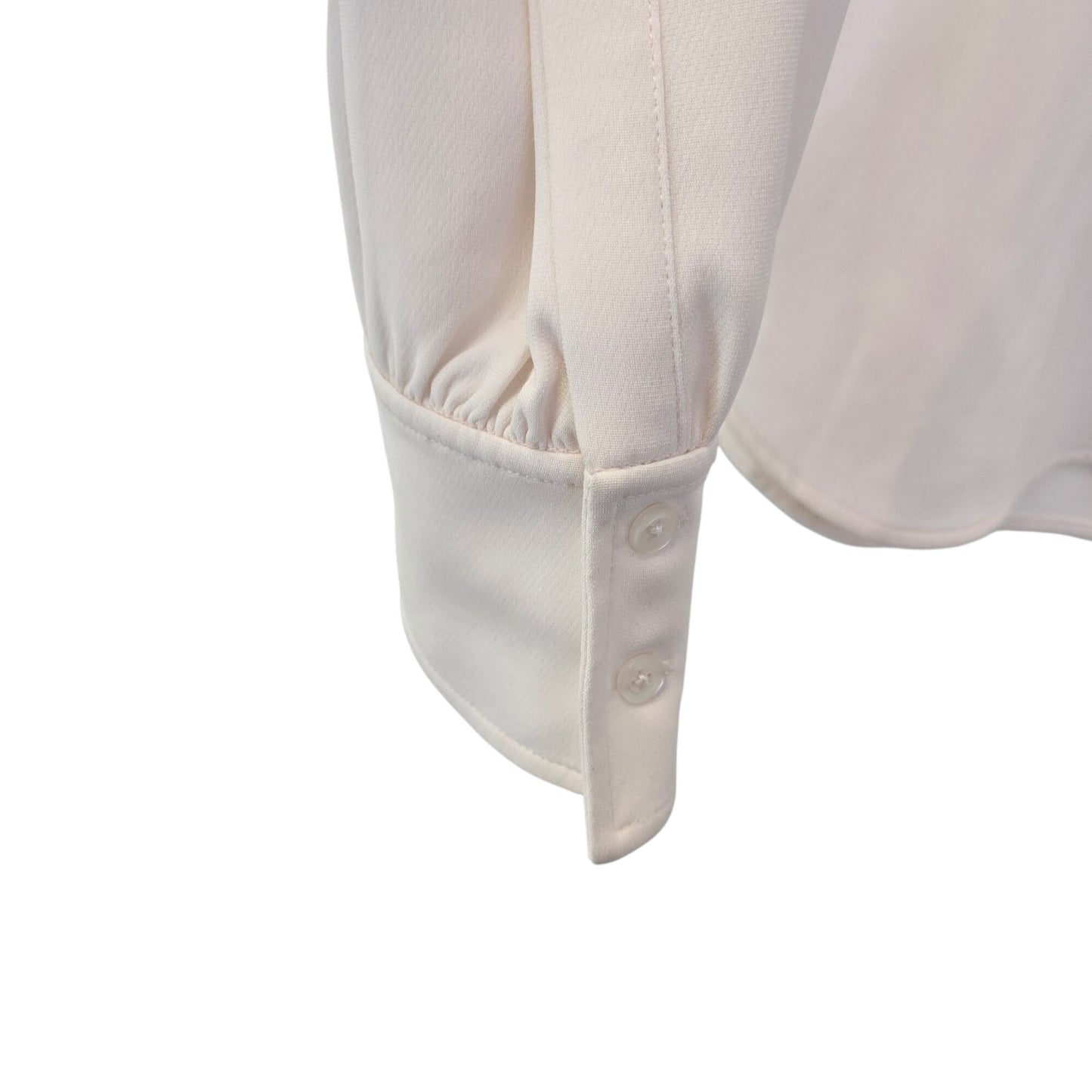 A.L.C. Marina Keyhole High Neck Puff Sleeve Blouse Size 8