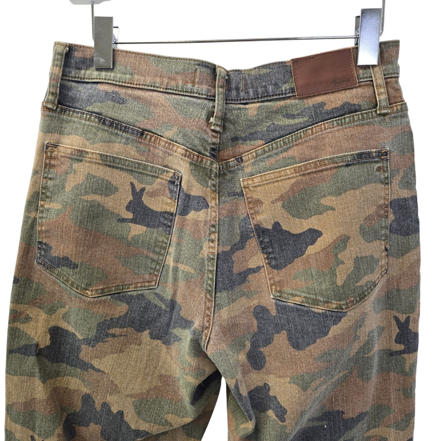 Madewell The High-Rise Slim Boyjean in Cottontail Camouflage Size 28 Tall