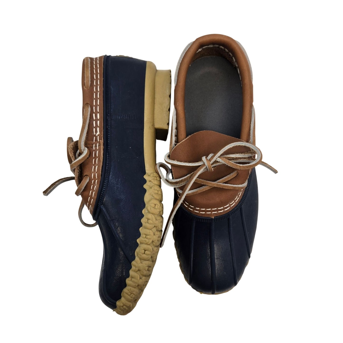 L.L. Bean Women's Bean Boots Rubber Mocs Size 7 *Insoles Not Original*