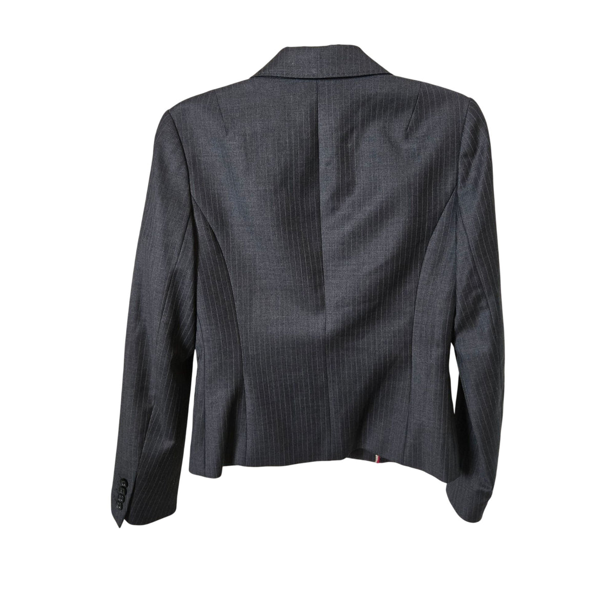 J. Crew 100% Wool Pinstripe Two Button Blazer Jacket Size 2