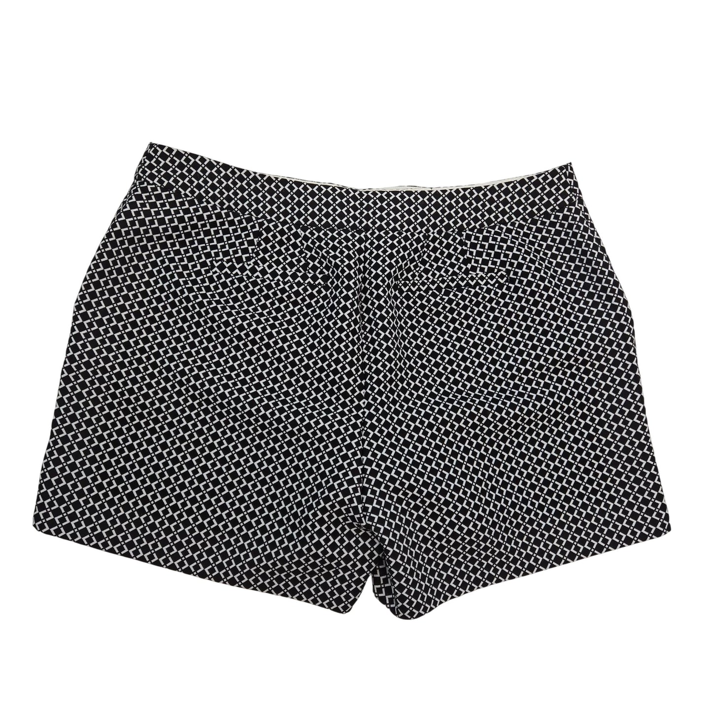Eloquii Graphic Print Button Embellished High Rise Shorts Size 18