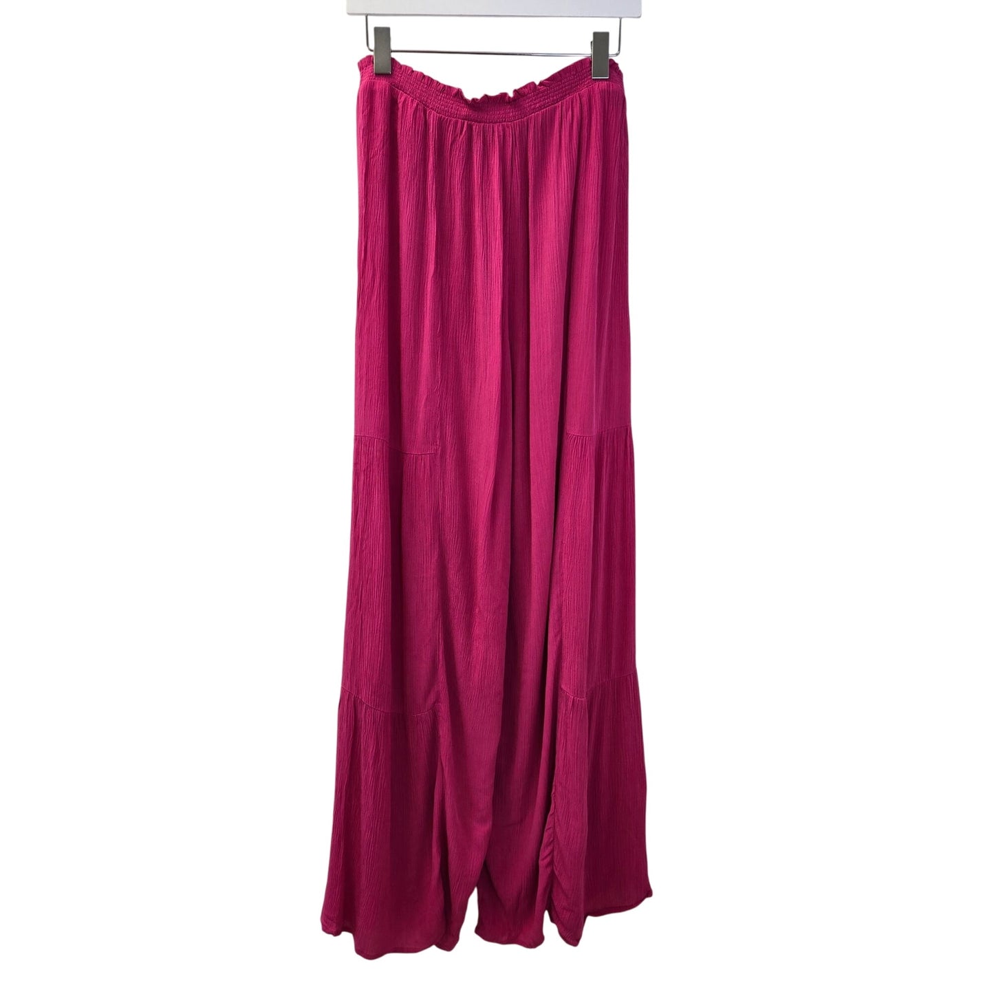 G.I.L.I Wide Leg Gauzy High Rise Pull On Pants Size Large