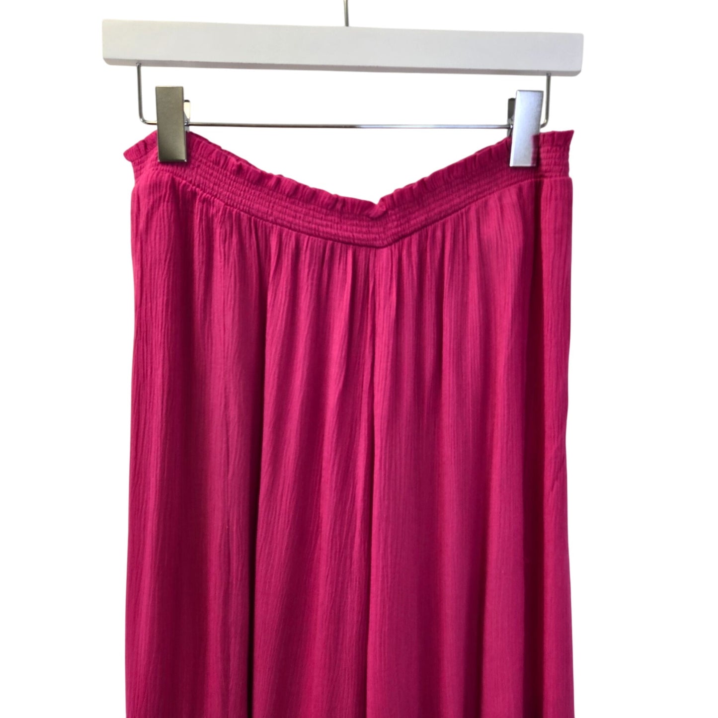 G.I.L.I Wide Leg Gauzy High Rise Pull On Pants Size Large