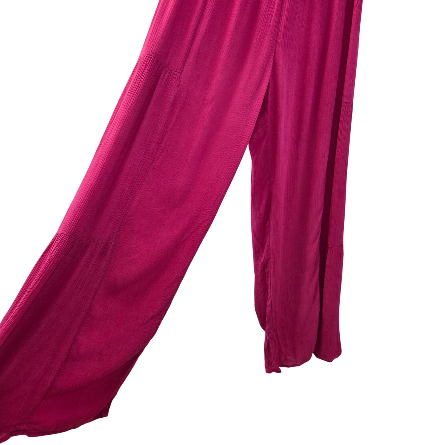 G.I.L.I Wide Leg Gauzy High Rise Pull On Pants Size Large