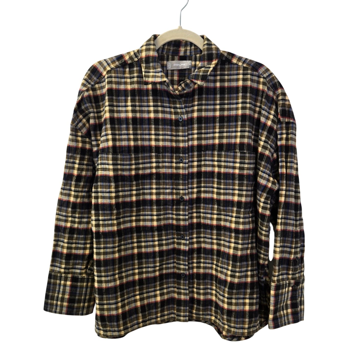 NWOT Everlane The Brushed Flannel Button Down Shirt Size Medium