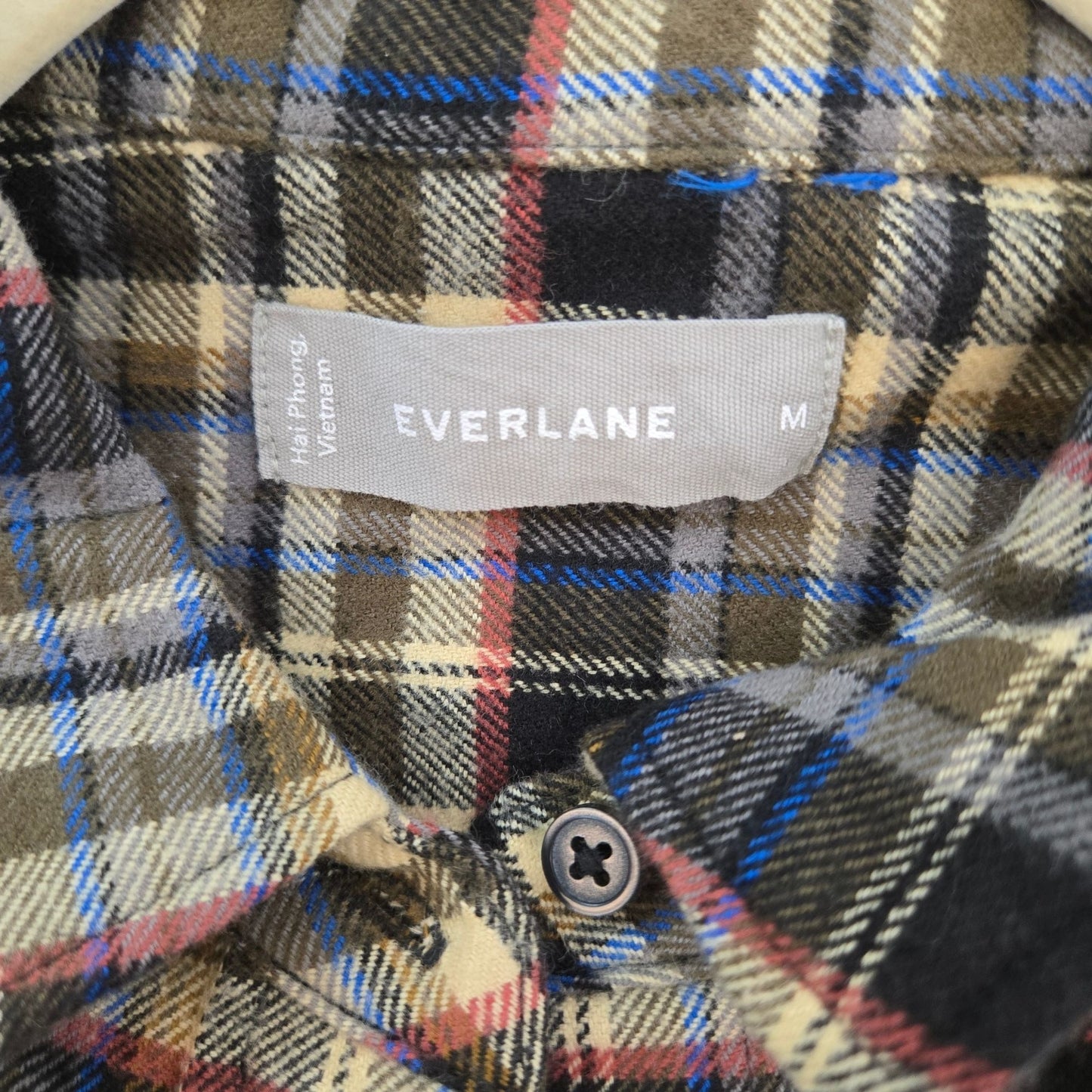 NWOT Everlane The Brushed Flannel Button Down Shirt Size Medium