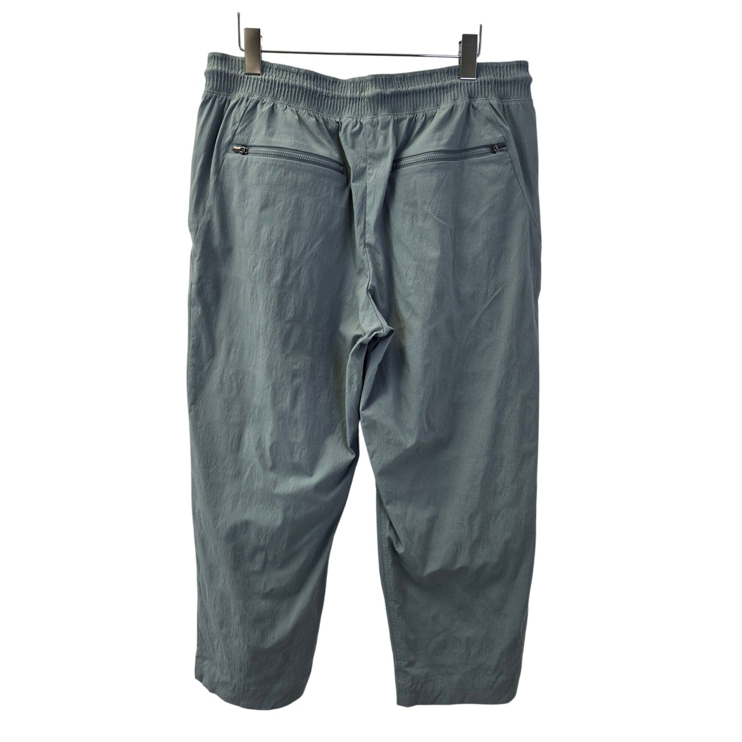 Athleta Trekkie Straight Crop Pant Minimalistic Green Size 14
