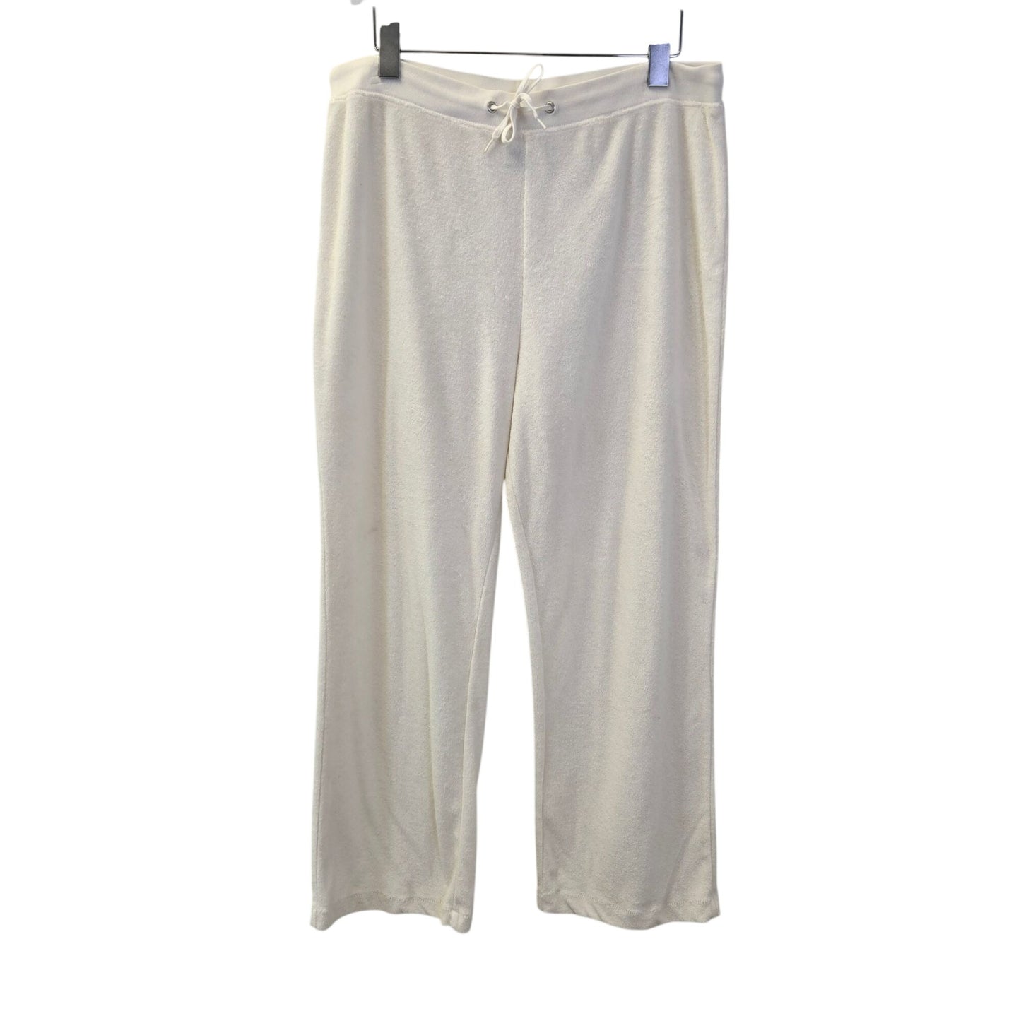 Talbots Petites Cropped Terry Cloth Athleisure Pants Size Medium Petite