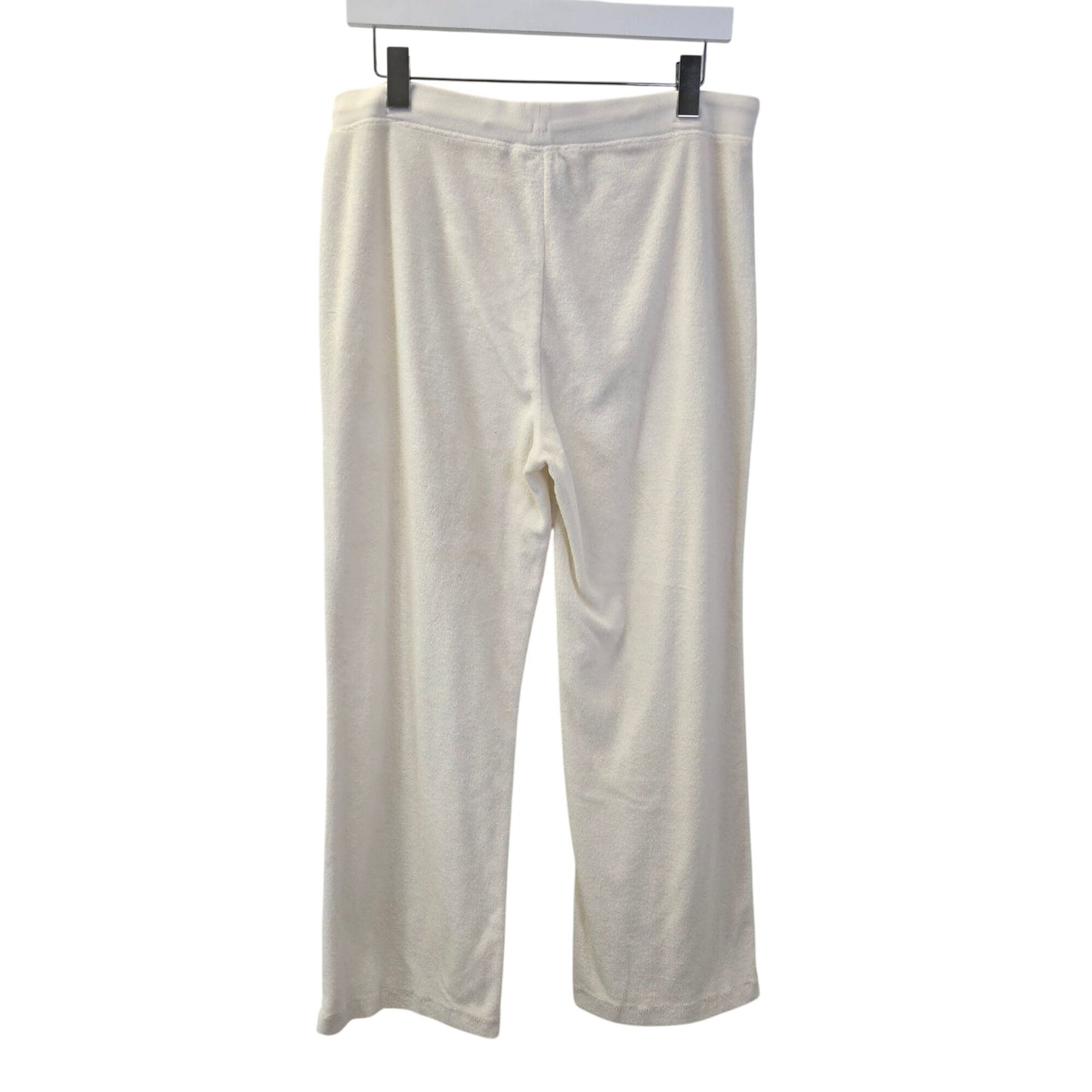 Talbots Petites Cropped Terry Cloth Athleisure Pants Size Medium Petite