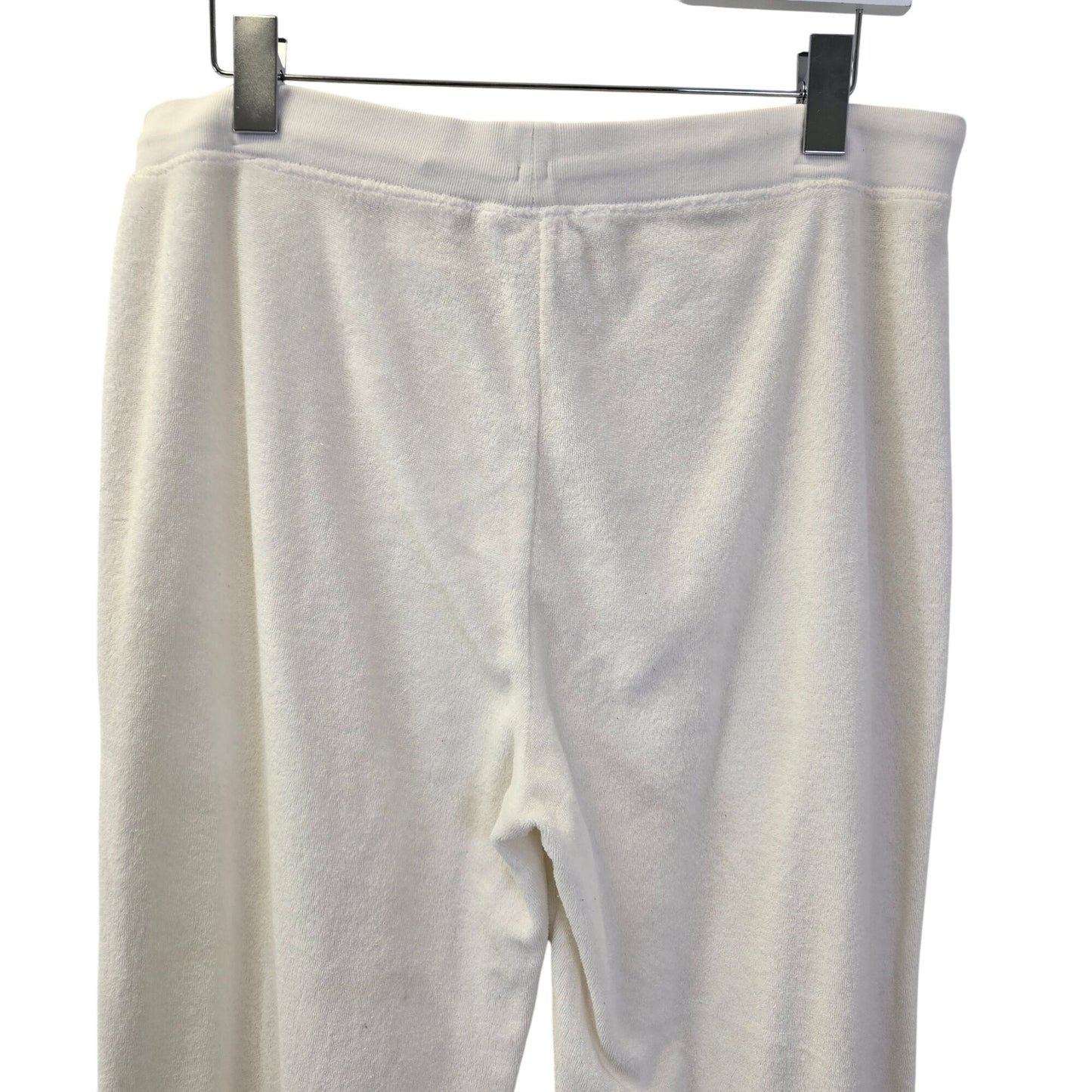 Talbots Petites Cropped Terry Cloth Athleisure Pants Size Medium Petite