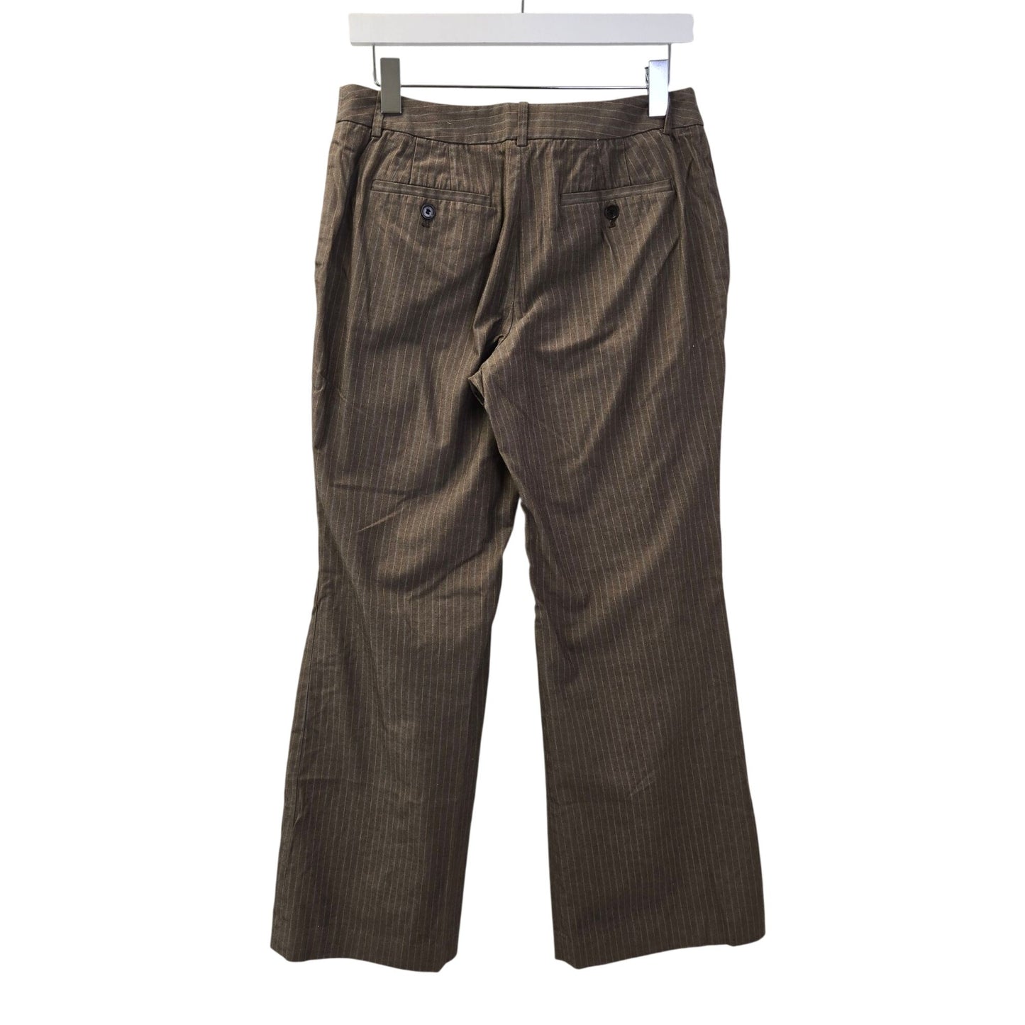 Loft Julie Pinstripe Flare Trouser Pants Size 8