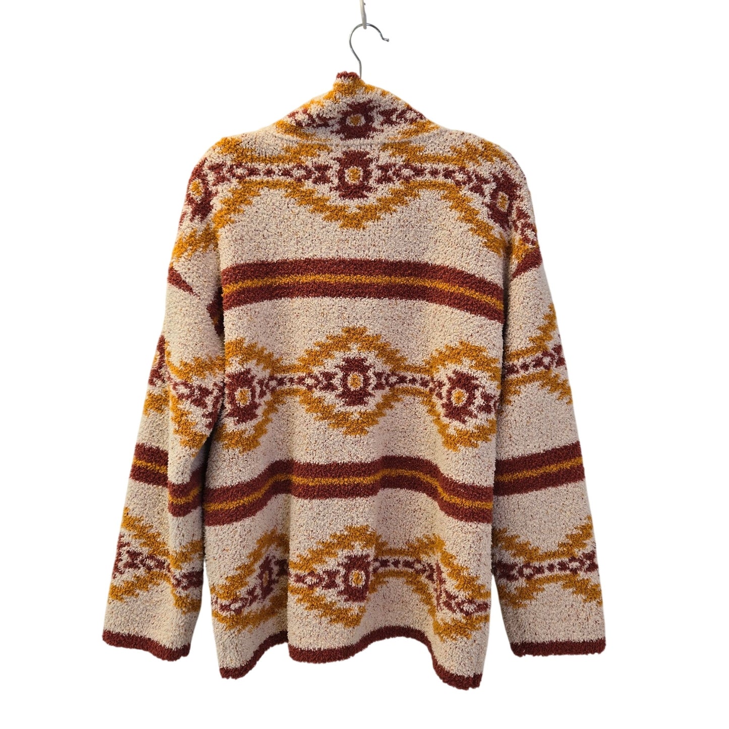 Simply Southern Aztec Southwestern Pattern Quarter Zip Fleece Jacket Size XL