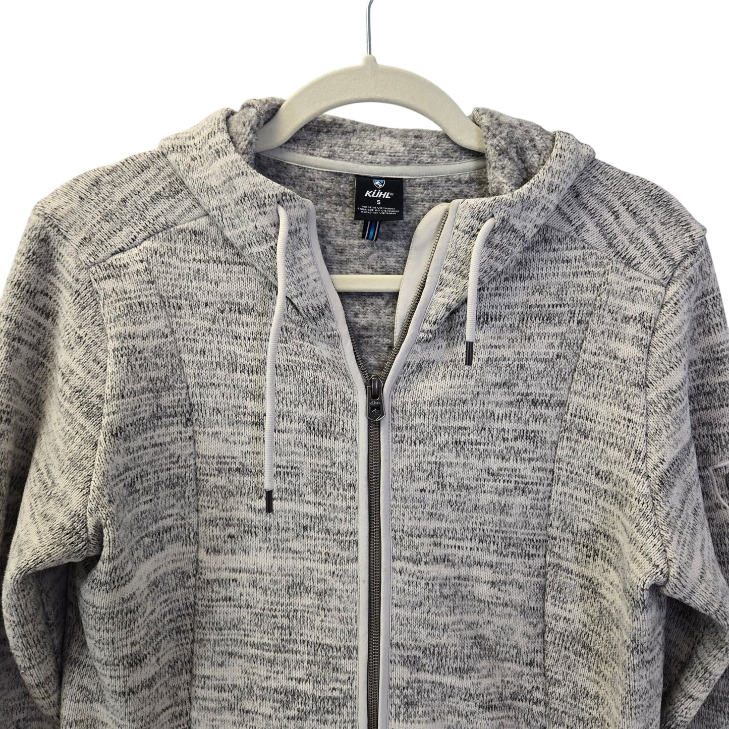 Kuhl Ascendyr Hoody Full Zip Hooded Fleece Jacket Size Small
