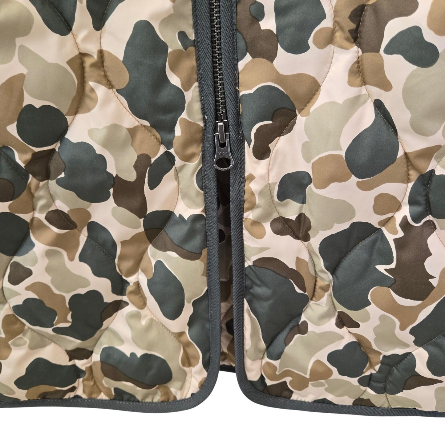 NWOT Everlane The ReNew Long Liner Camouflage Full Zip Jacket Size XXS