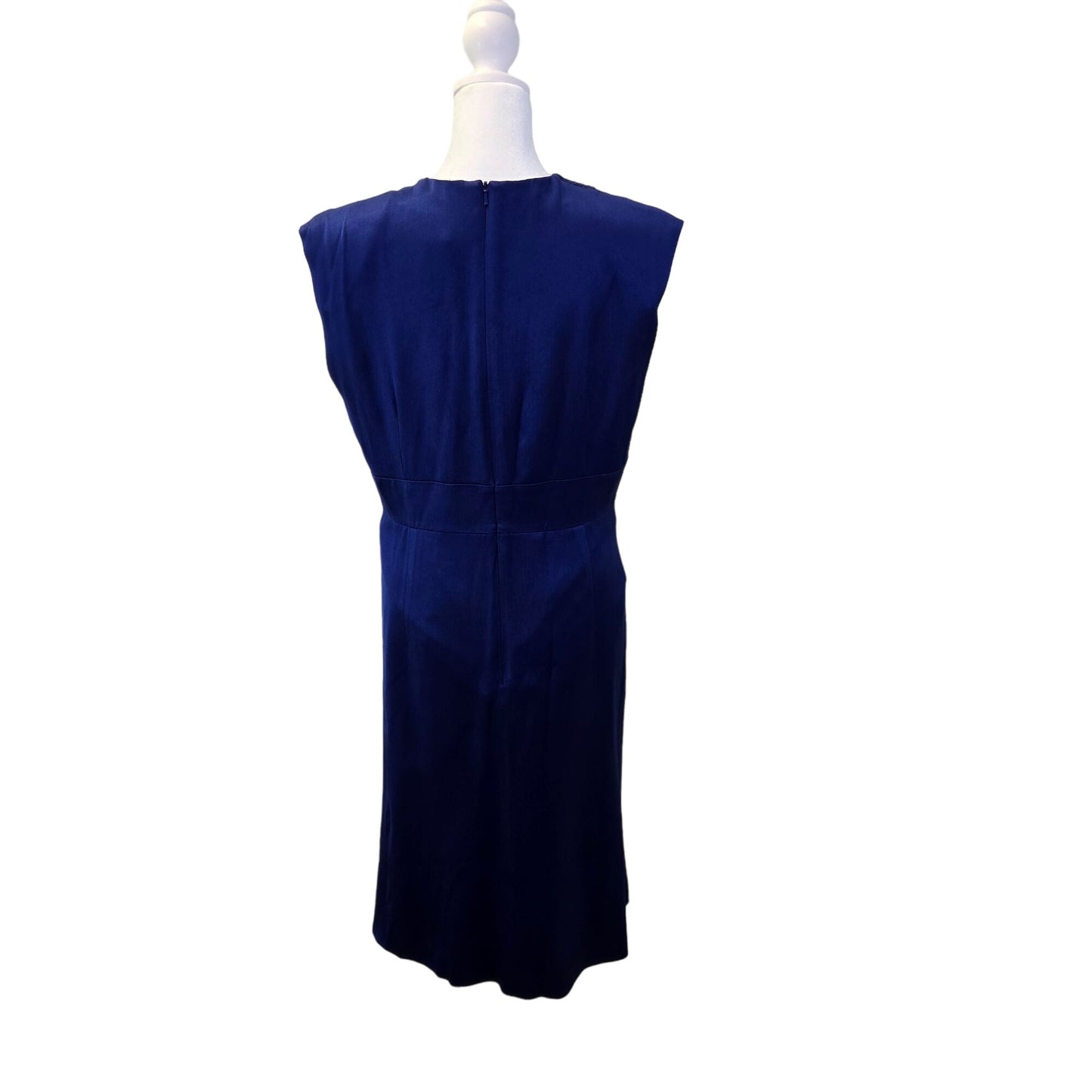 Reiss Viscose Blend Ruched Cocktail Dress Size 8