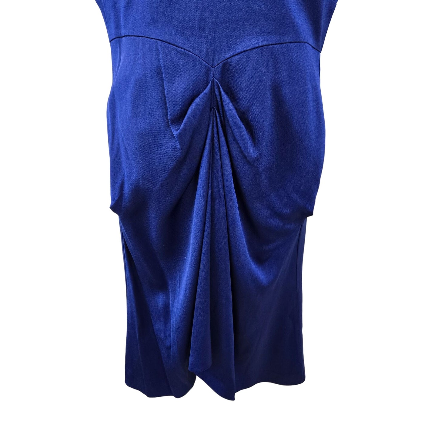 Reiss Viscose Blend Ruched Cocktail Dress Size 8