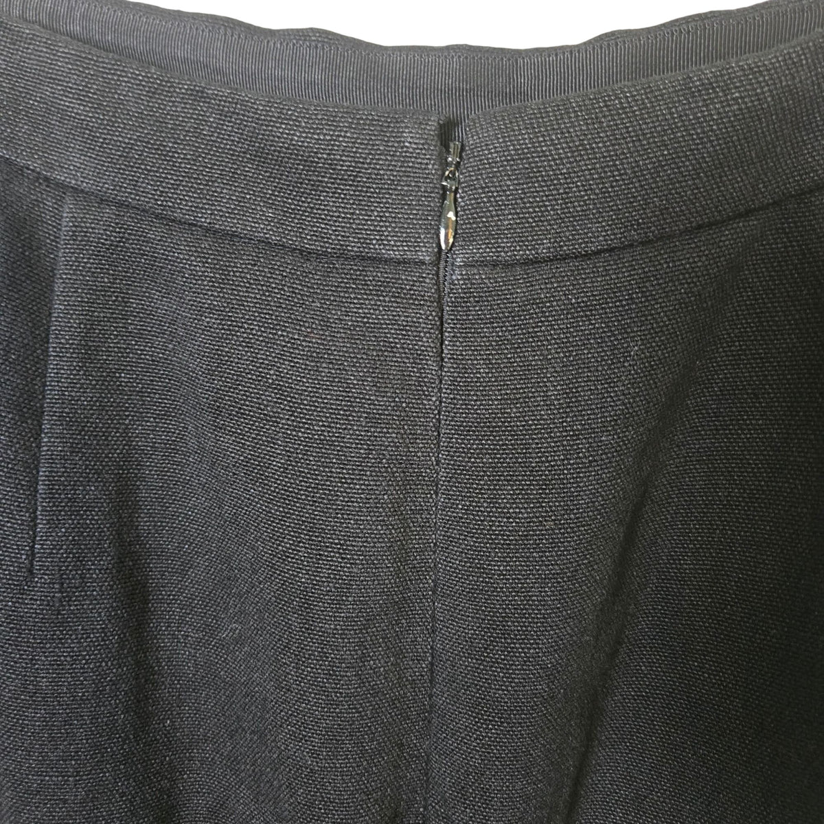 J. Crew Collection Mixed Media Linen Blend Knit Midi Skirt Size 8