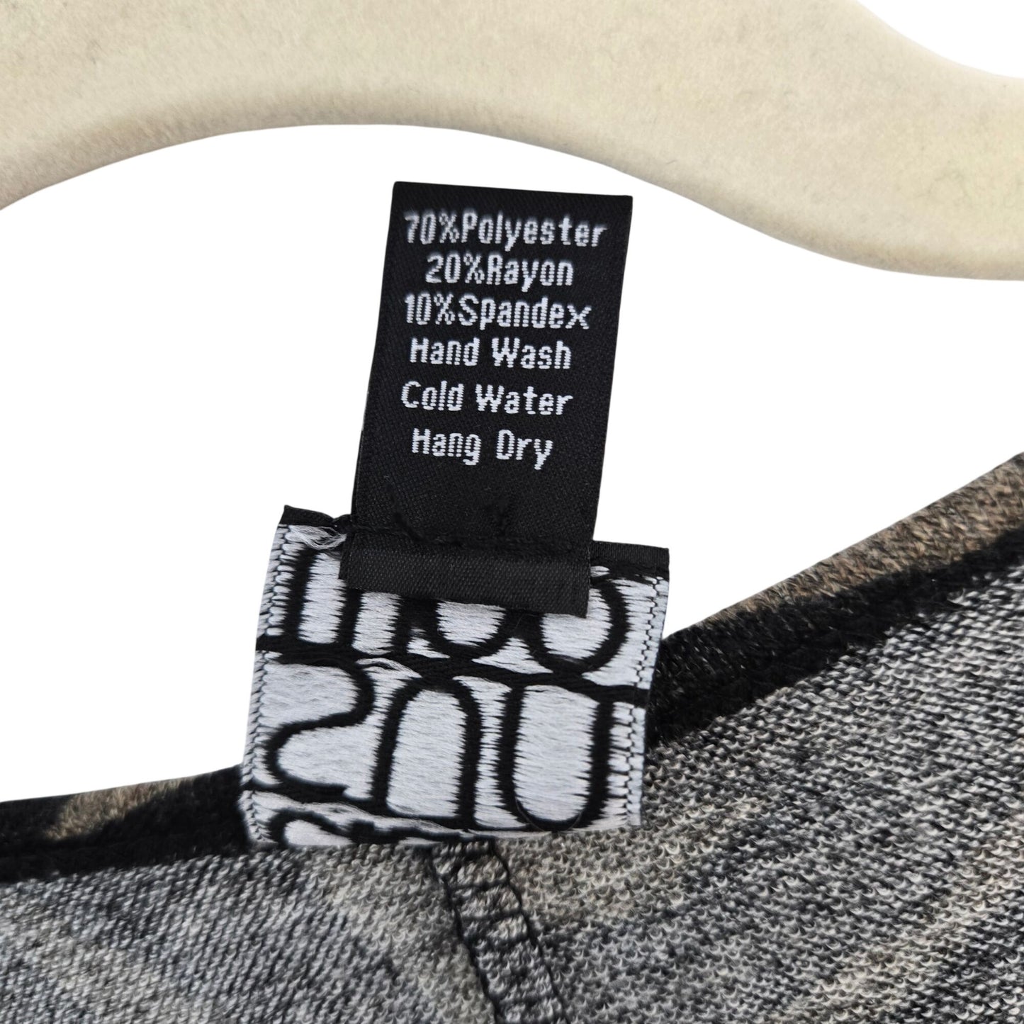 Clara Sun Woo Zebra Print Oversized Dolman Sleeve Sweater Size Medium