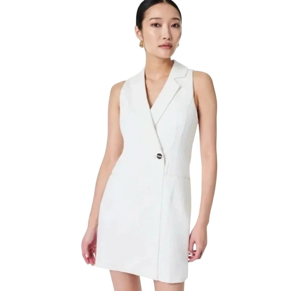 NWT Spanx Ponte Vest Dress in Powder Size XL
