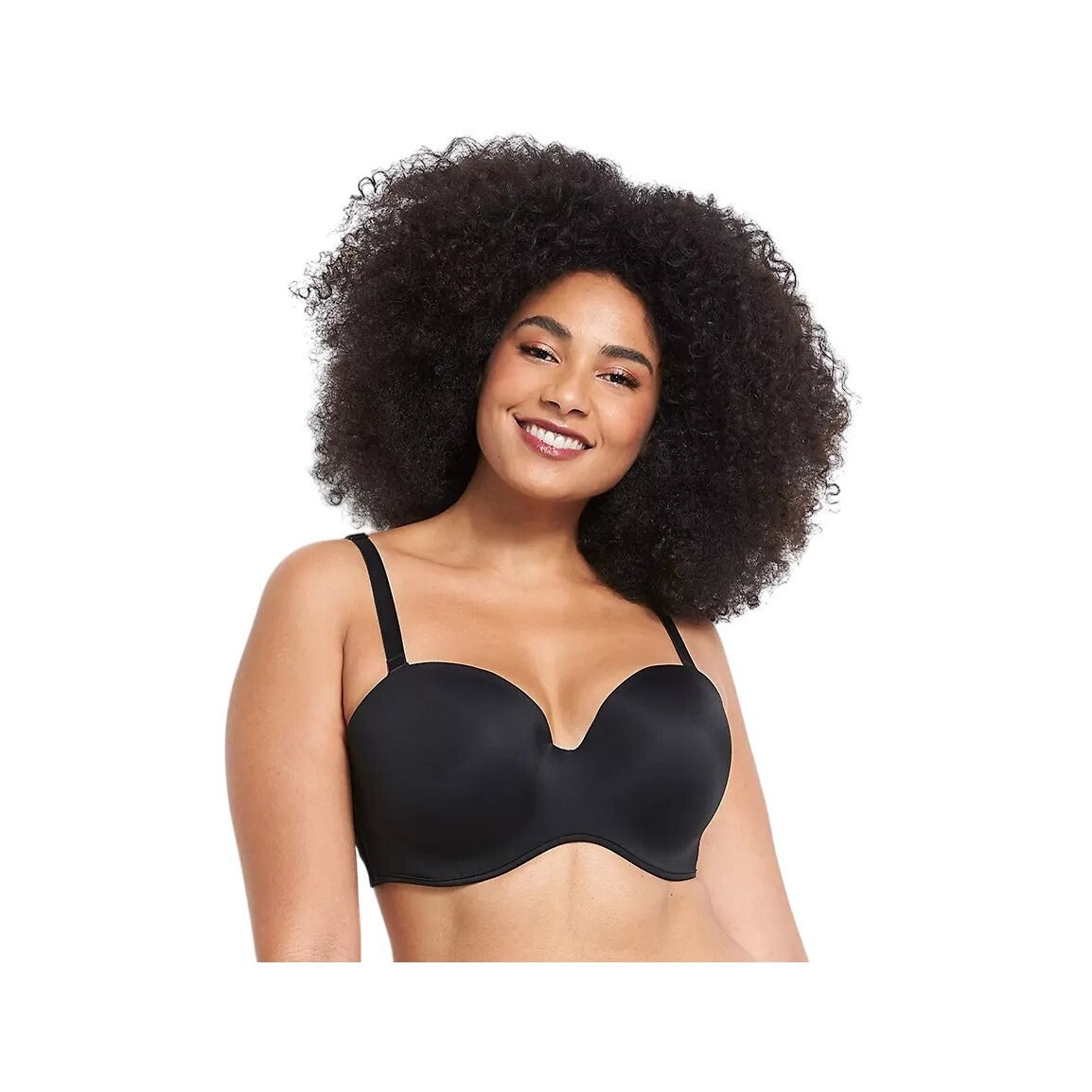 NWT Cacique Multi-Way Strapless Underwire Padded Bra Size 44B