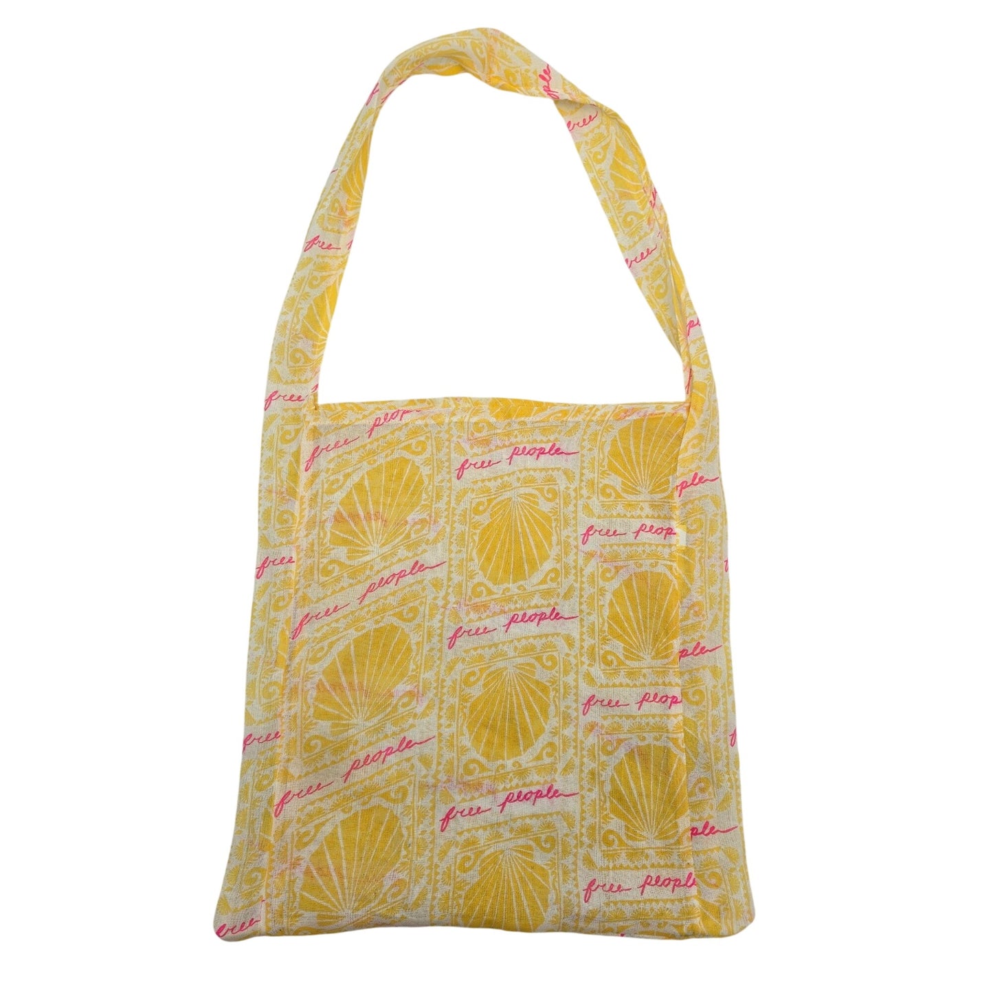 Free People Medium Shell Print Gauzy Sling Tote Bag