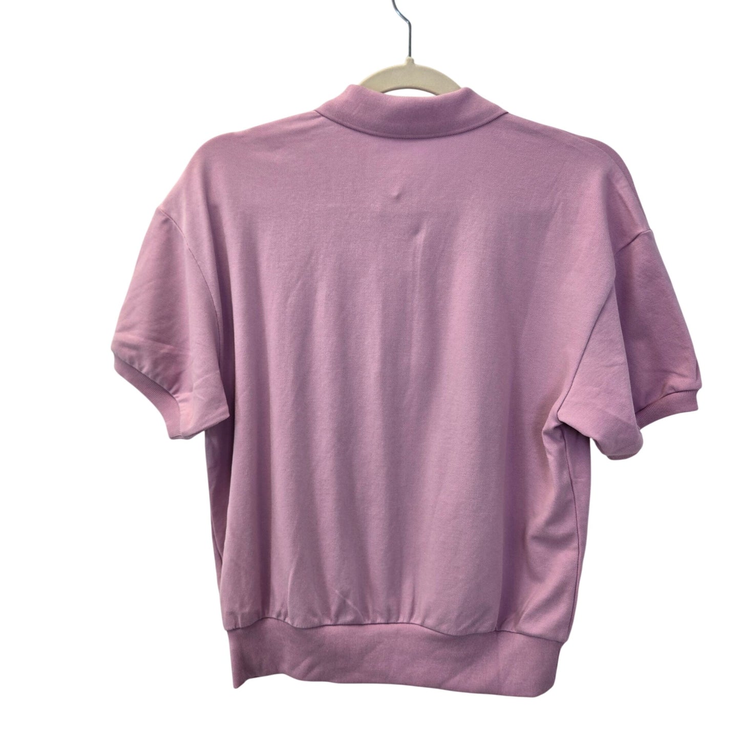 NWT Everlane Organic Cotton Polo Shirt in Mauve Size Small