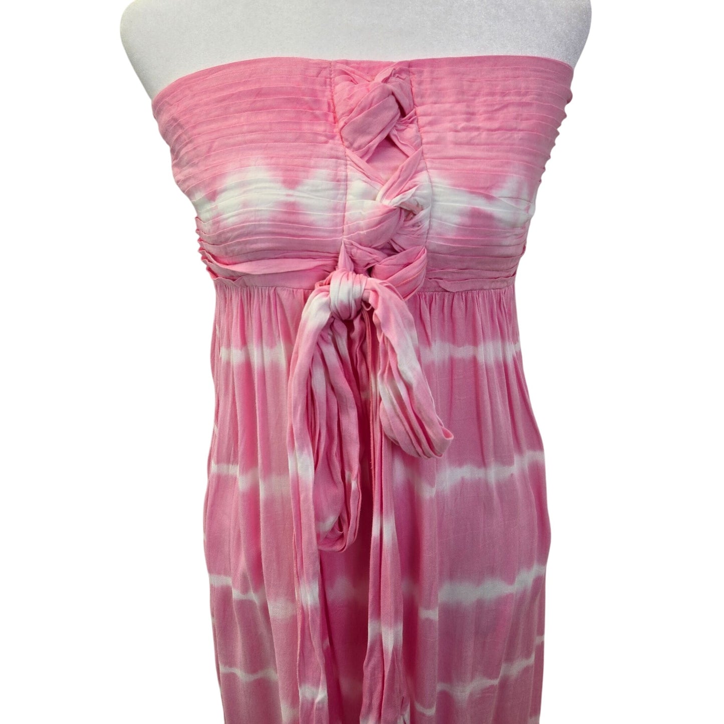 NuPau Collection Strapless Tie Dye Swimsuit Cover-Up Dress Size XS (est)