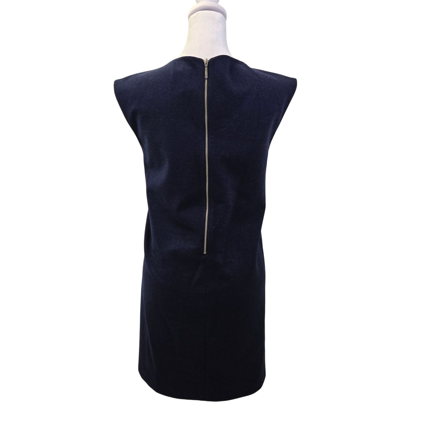 NWT Club Monaco Knit Shift Dress Robe in Blue Size XXS/XS