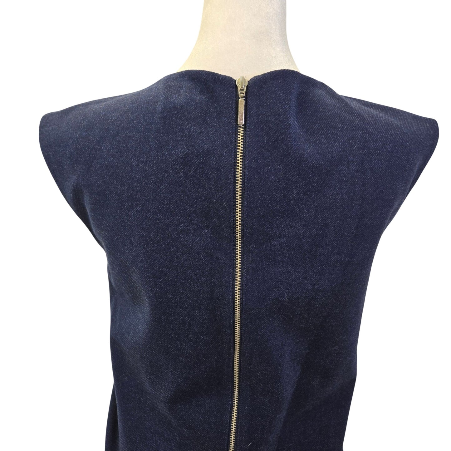 NWT Club Monaco Knit Shift Dress Robe in Blue Size XXS/XS