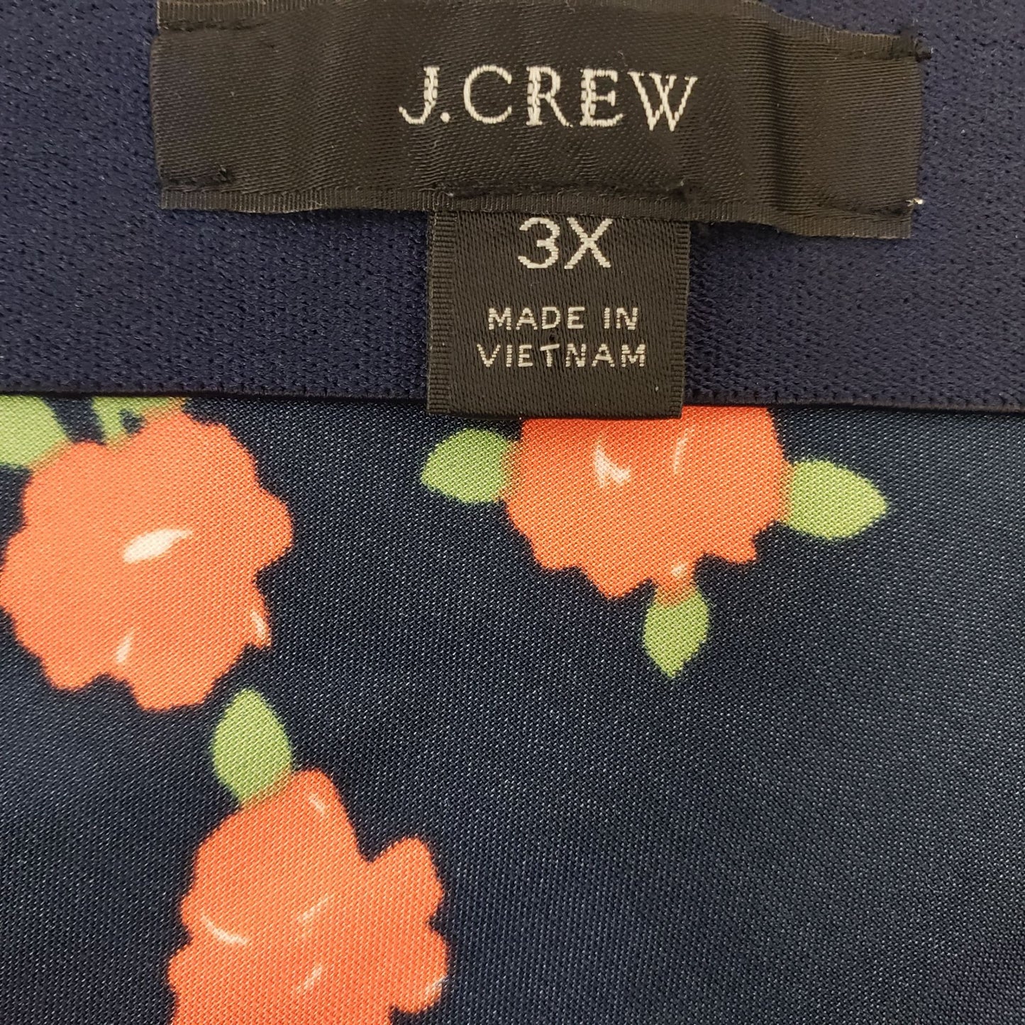 J. Crew Floral Midi A-Line Skirt Size 3XL