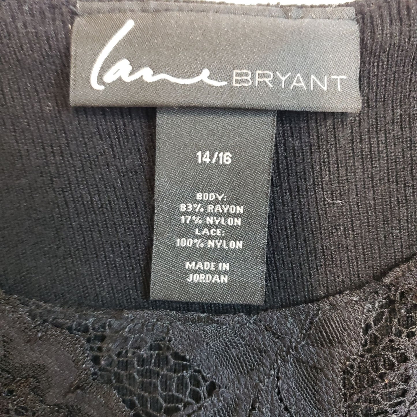 Lane Bryant Lace Embellished Sweater Size 14/16