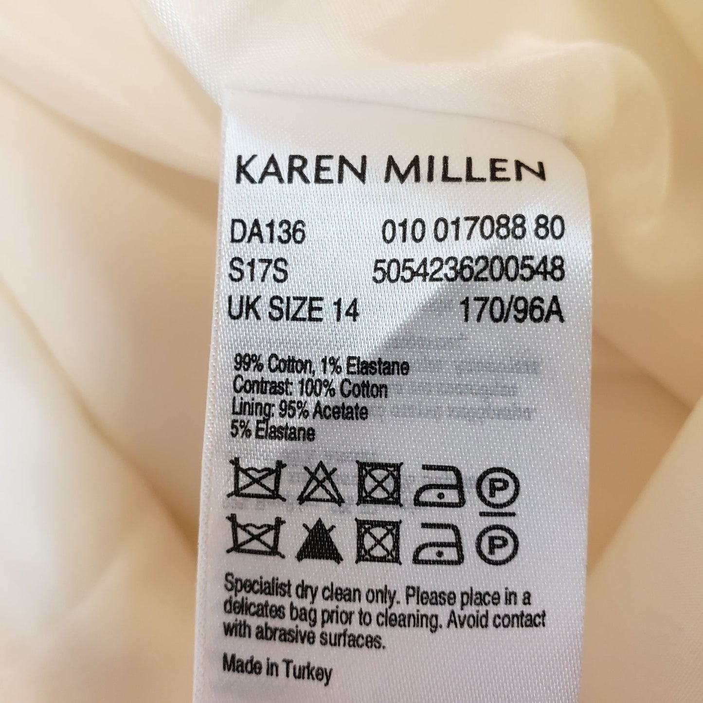 Karen Millen Textured Sheath Dress Size 10