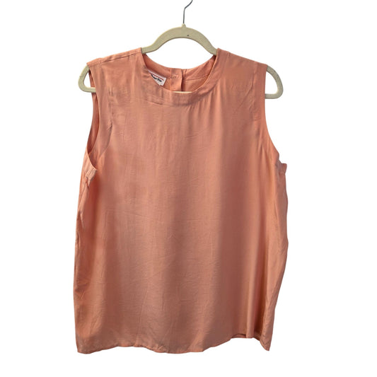 Talbots 100% Silk Sleeveless Blouse Size 14