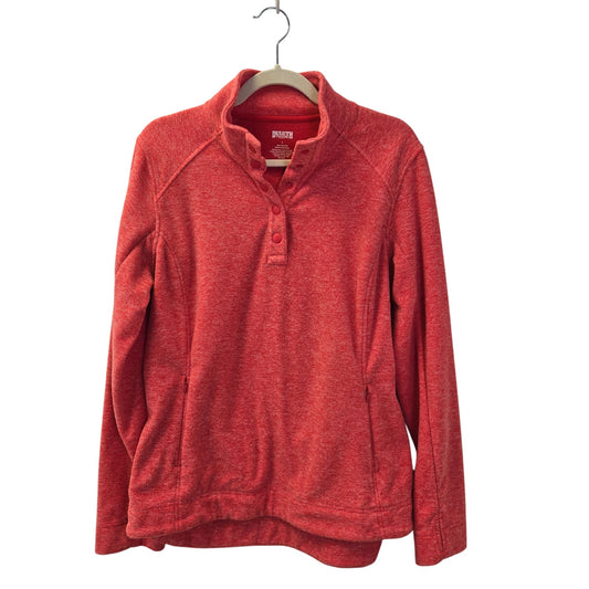Duluth Trading Company Quarter Snap Fleece Jacket Size Large