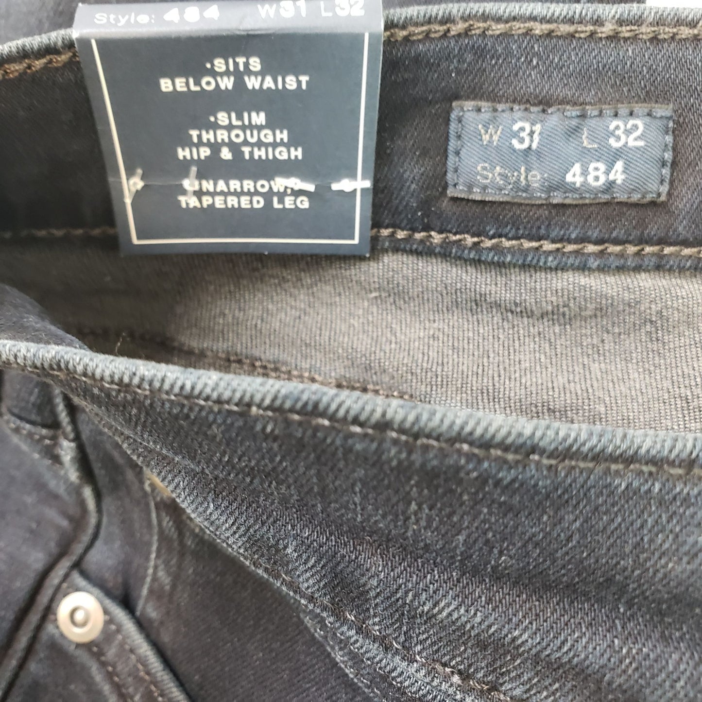 NWT J. Crew 484 Slim Fit Jeans in Gray Lake Size 31x32