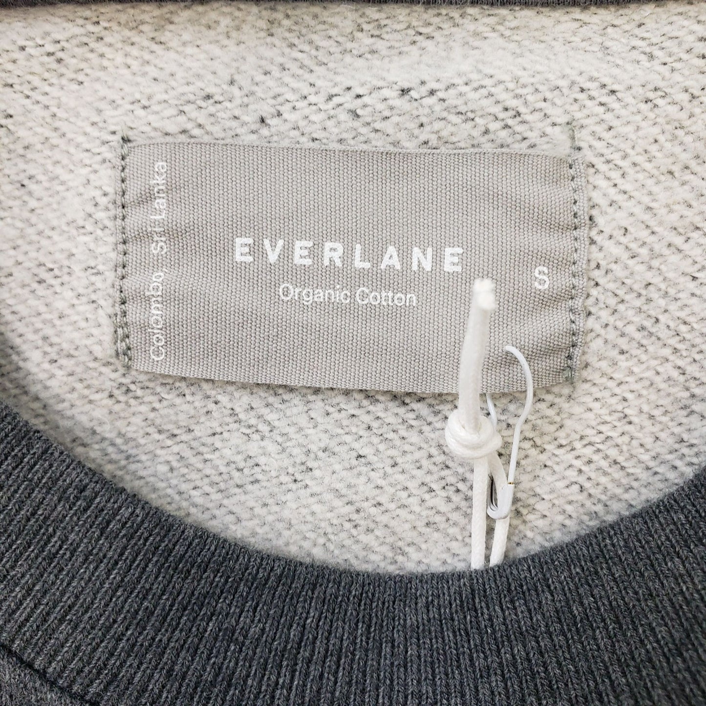 NWT Everlane Organic Cotton Crewneck Sweatshirt Size Small