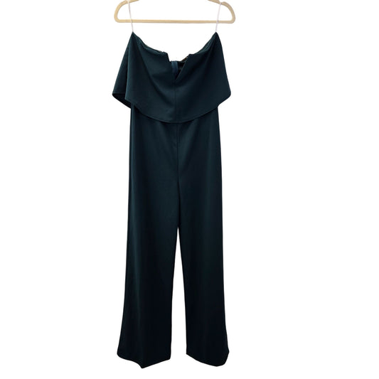 NWT Lulu's Power of Love Strapless Flare Leg Jumpsuit Size Medium