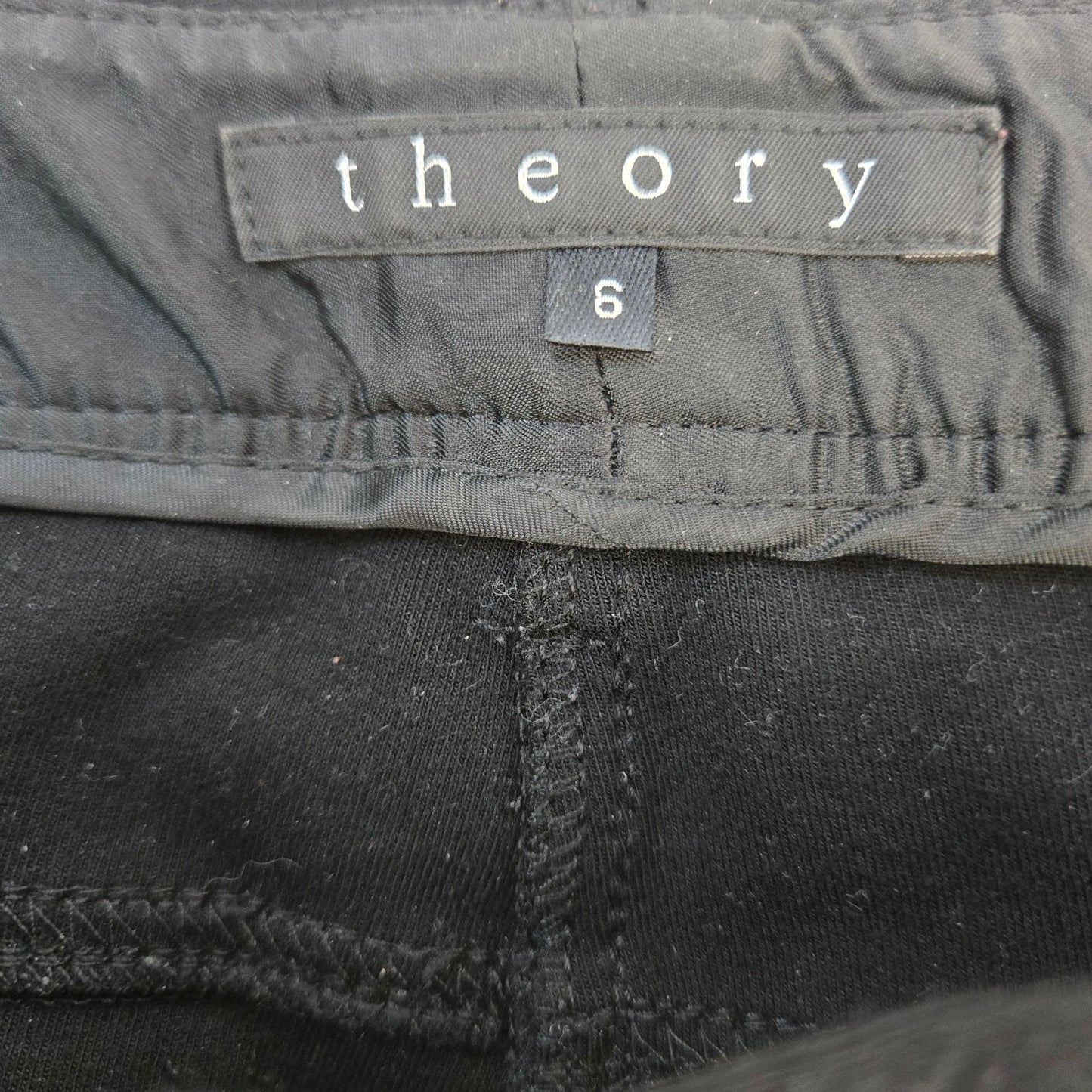 Theory Viscose Blend Ponte Jegging Pants Size 6