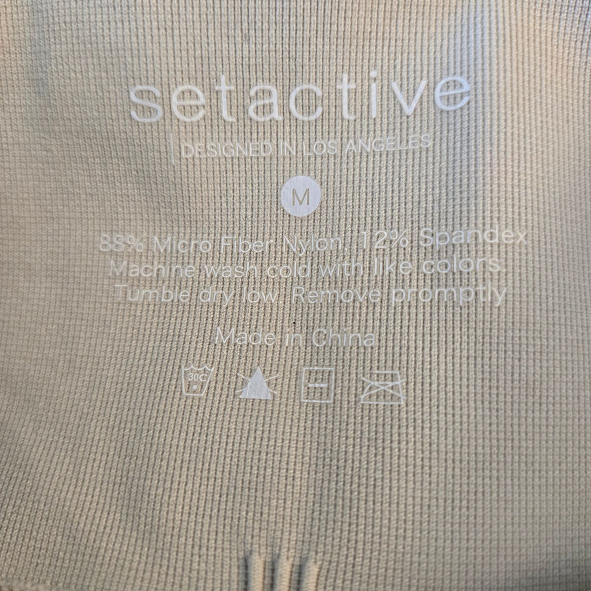 SET Active Sculptflex Seamless High Rise Leggings Size Medium