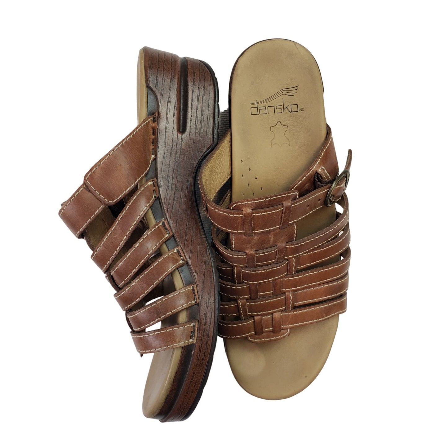 Dansko Marion Leather Sandals Size 38
