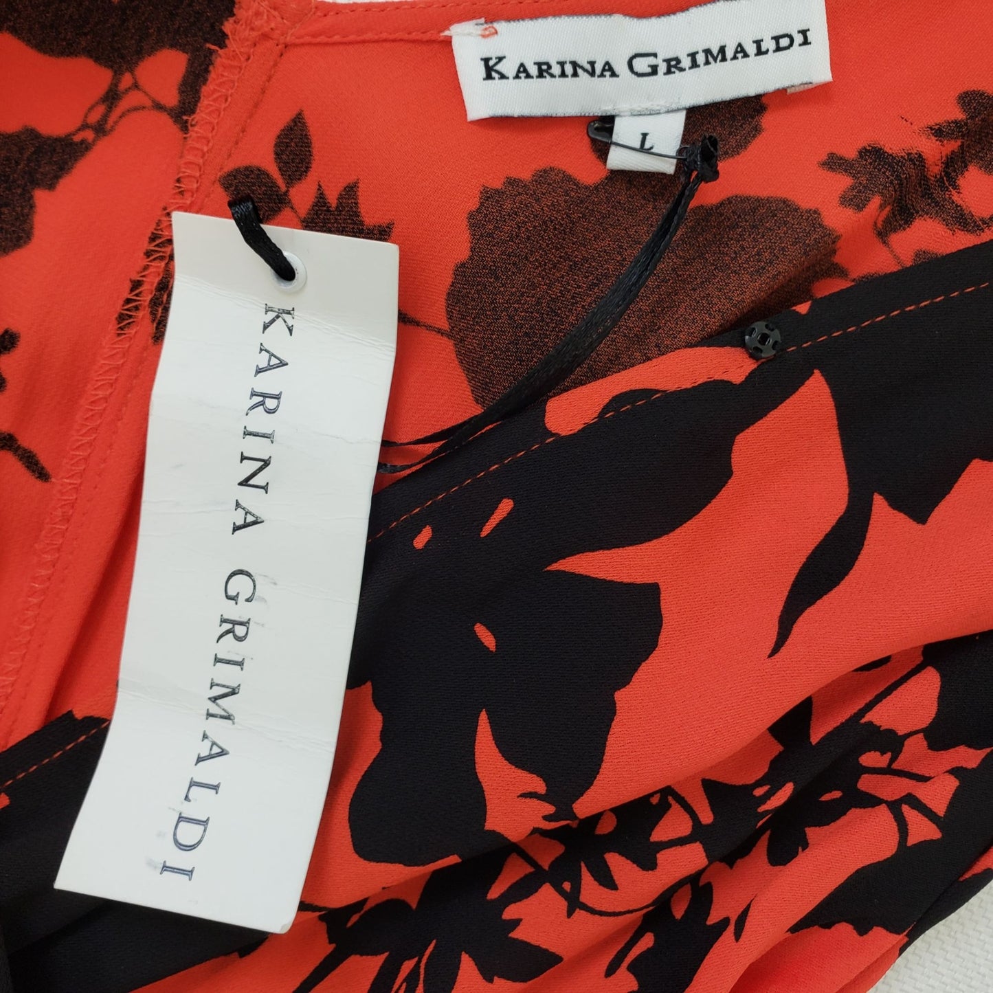 NWT Revolve Karina Grimaldi Lola Floral Sleeveless Maxi Dress Size M/L