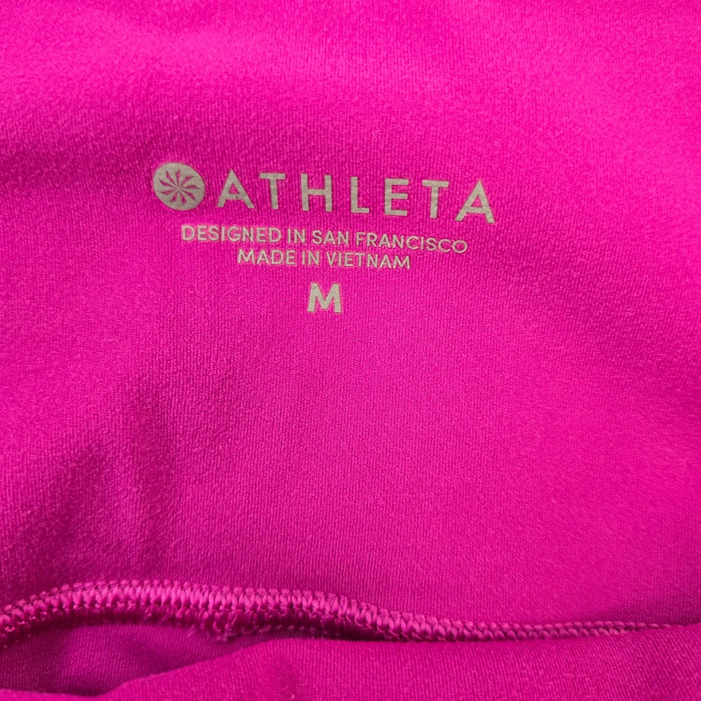 Athleta Stash Pocket Salutation with Powervita Fabric Leggings Size Medium