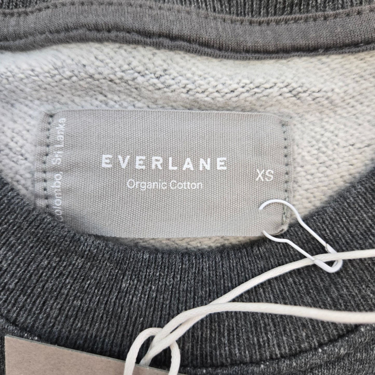 NWT Everlane The Track Unisex Crewneck Sweatshirt Size Men's XS/Women's M