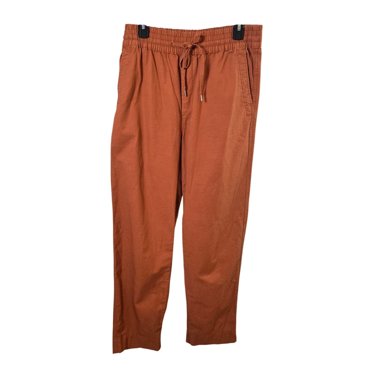 Gap Terra Cotta High Rise Straight Leg Pull On Pants Size 10 Tall