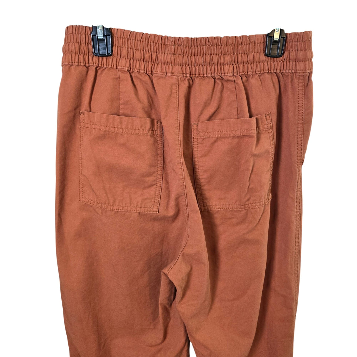 Gap Terra Cotta High Rise Straight Leg Pull On Pants Size 10 Tall
