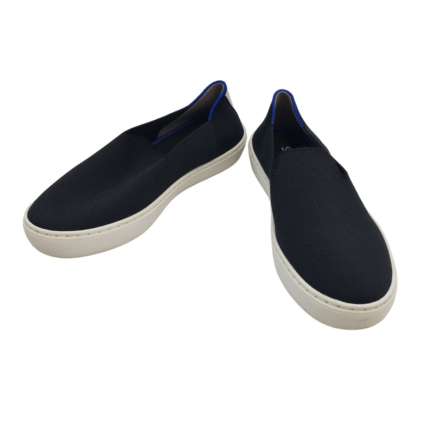 Rothy's The Original Slip On Sneakers in Black Size 5.5