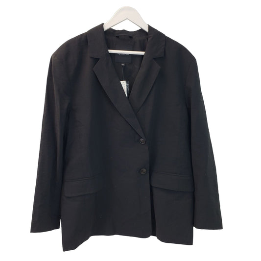 NWT Madewell Elyaf Drop Shoulder Two Button Blazer Jacket Size Large