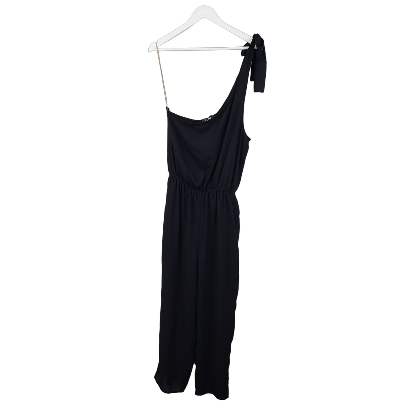 Lulu's One Shoulder Jumpsuit Size Small