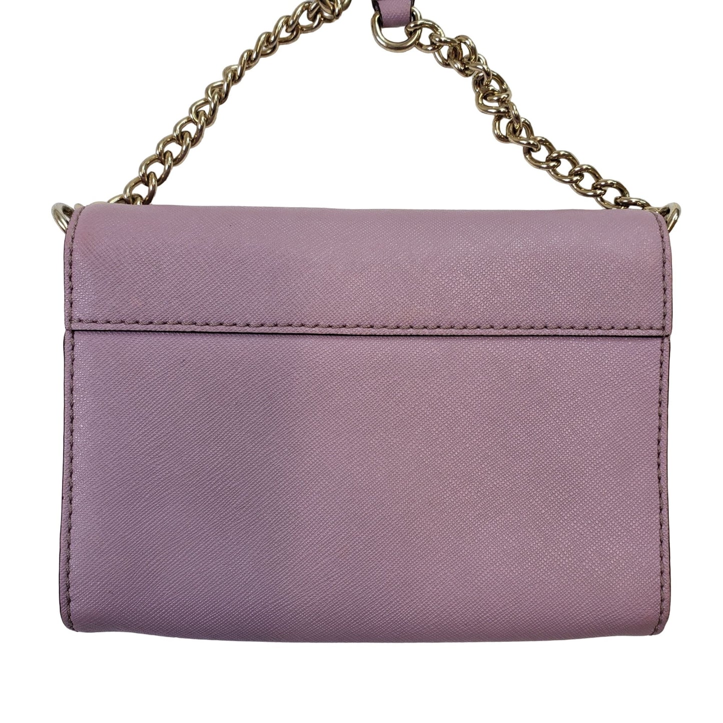 Kate Spade Pink Saffiano Leather Crossbody Bag