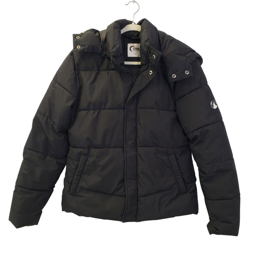 Zyia Active Puffer Jacket with Removable Hood Size Medium